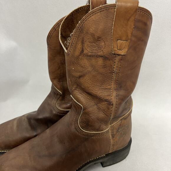 Georgia Boots Men\'s Wellington Brown Boots Men\'s Size 7 M main image 5